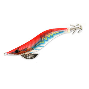 Wood Shrimp Feathered Squid Jig